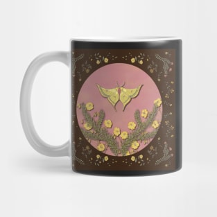 Butterflies & Blooms - Chocolate & Pink Mug